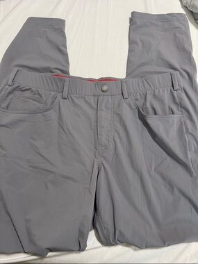 Redvanly Men's Gray Pants — Performance Stretch xl